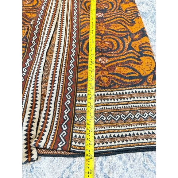 Peruvian Connection Long Sleeveless Duster Sweater XL Patterned Luxury Modern - Picture 5 of 7